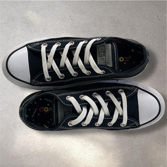 Converse All-Star Low Top Canvas Mesh See Through Sneakers - Picture 7 of 10